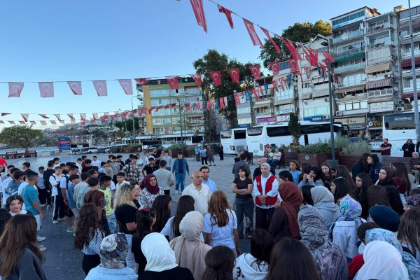 152 GENÇ ÇANAKKALE'YE UĞURLANDI
