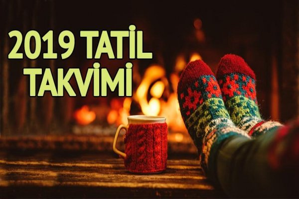 2019 da 121 gün tatil var