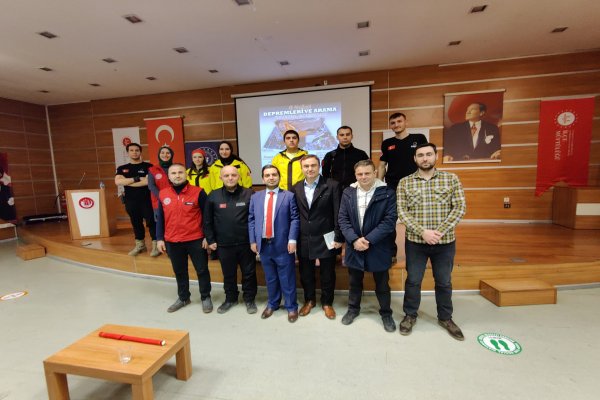 ‘’6 Şubat Depremleri ve Arama Kurtarma Çalışmaları’’ konferansı düzenlendi