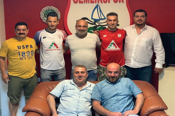 Adem Çelik ve Emrah Mestan Gemlikspor’da