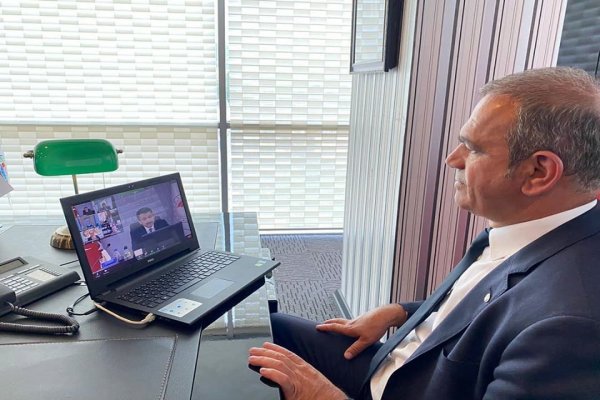 Ağdemir Tarım Bakanı Pakdemirli ile toplantıya katıldı