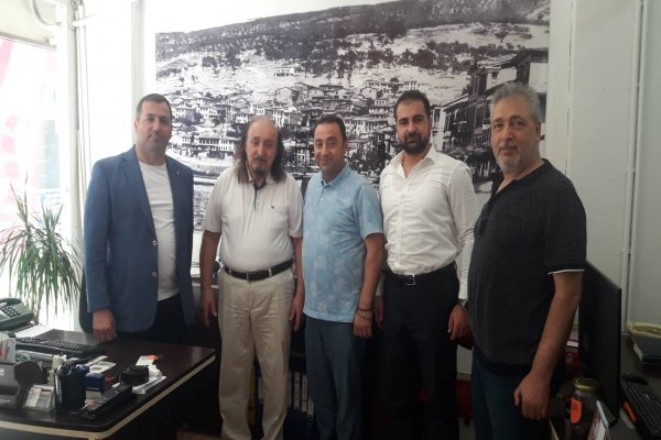 AK PARTİ DEN GAZETEMİZE ZİYARET