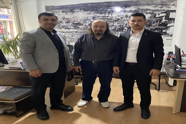 AKP MEDYA BİRİMİNDEN GAZETEMİZE ZİYARET