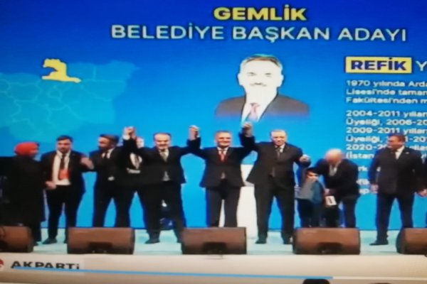 AKP’NİN GEMLİK ADAYI REFİK YILMAZ