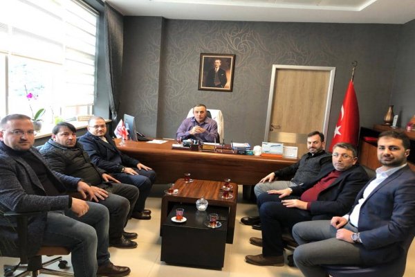 AKP yöneticileri Baştabibi ziyaret etti