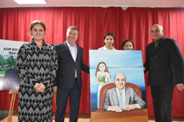 Asım Kocabıyık Borusan İlköğretim Okulu’nda da anıldı