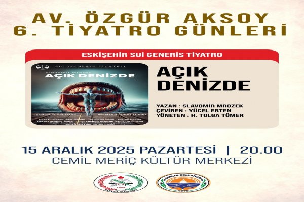Av. Özgür Aksoy 6. Tiyatro Günleri