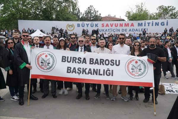 “Avukat için de adalet” diyen binlerce avukat Ankara'da toplandı