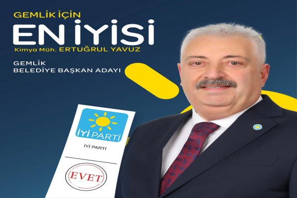 BAŞKAN ADAYI ERTUĞRUL YAVUZ İDDİALI KONUŞTU: “ İYİ PARTİ GÜMBÜR, GÜMBÜR GELİYOR…”