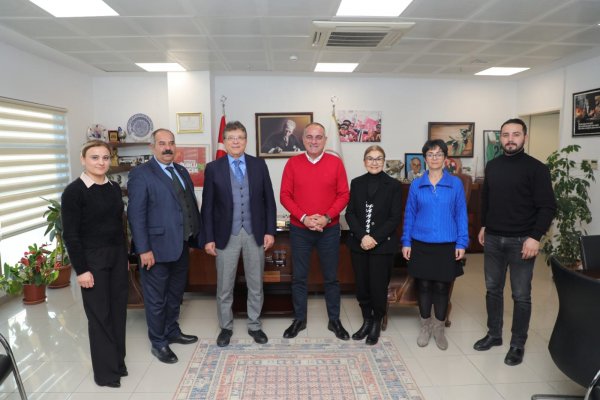 Başkan Sertaslan’a Çevreci Belediyeler Birliği’nden Ziyaret
