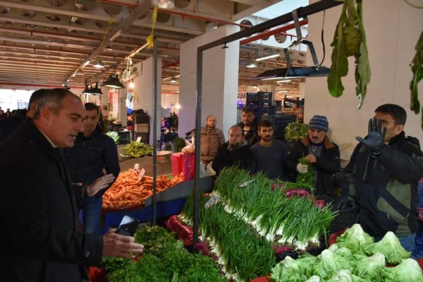 BAŞKAN SERTASLAN’DAN KAPALI PAZAR DENETİMİ