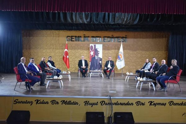 Başkan Sertaslan Gemlikli gazeteciler ile buluştu