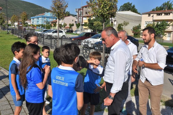 Başkan Sertaslan genç sporcular ile biraraya geldi