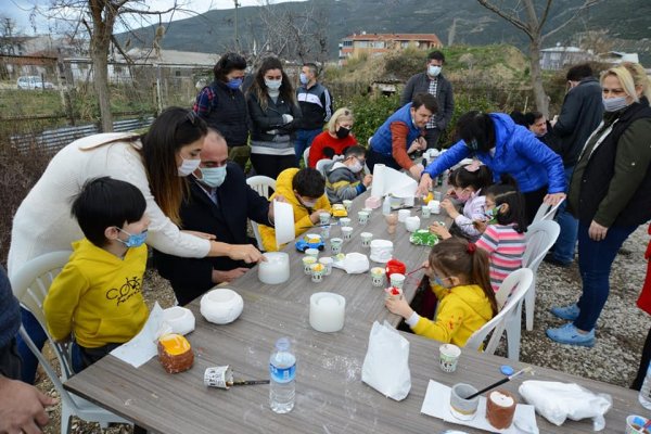 Başkan Sertaslan özel çocuklar ile buluştu