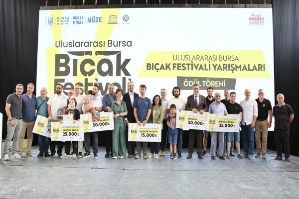 Bıçağın ustaları ödüllendirildi