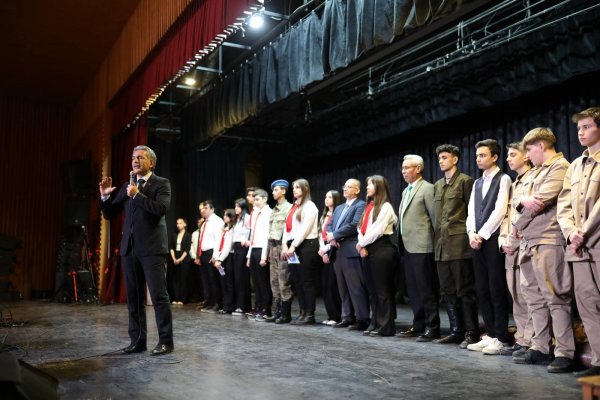 ‘Bir Bayrak Bir Şehit ve İstiklal’ konulu şiir dinletisi yapıldı