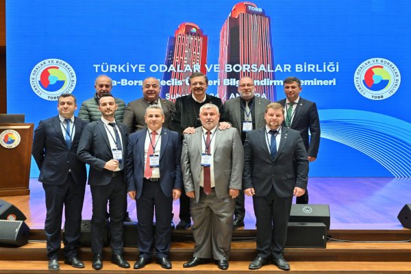 BORSA ÜYELERİ TOBB BİLGİLENDİRME SEMİNERİNE KATILDI