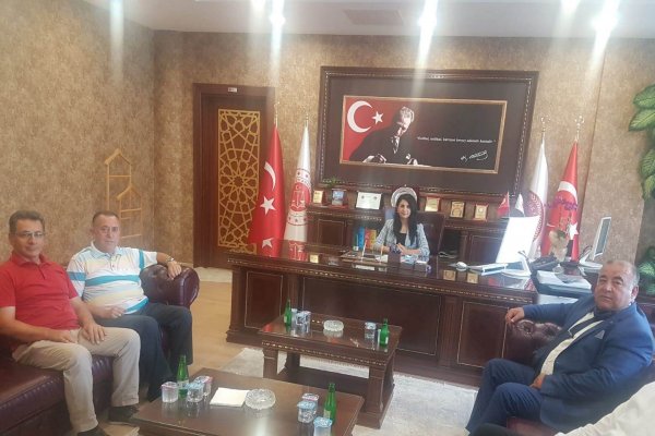 BORSADAN BAŞSAVCI BOZDAĞ’A HAYIRLI OLSUN ZİYARETİ