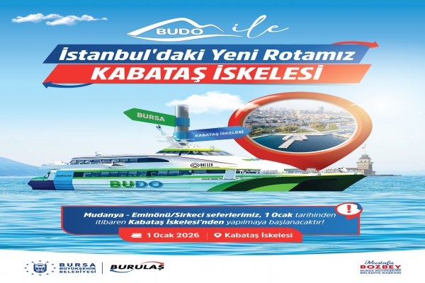 BUDO İSTANBUL SEFERLERİNDE YENİ DÖNEM