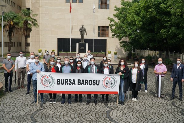 Bursa Barosu Başkanı Altun’un Ankara yürüyüşü başladı