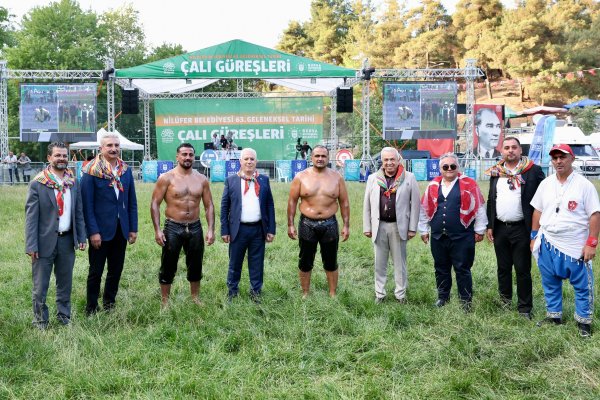 Bursa’da, 63. Tarihi Çalı Yağlı Güreşleri heyecanı