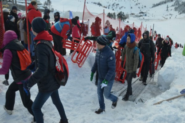 Bursa'da kış şenliği coşkusu!
