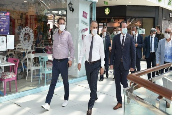 Bursa’da üst düzey korona denetimi