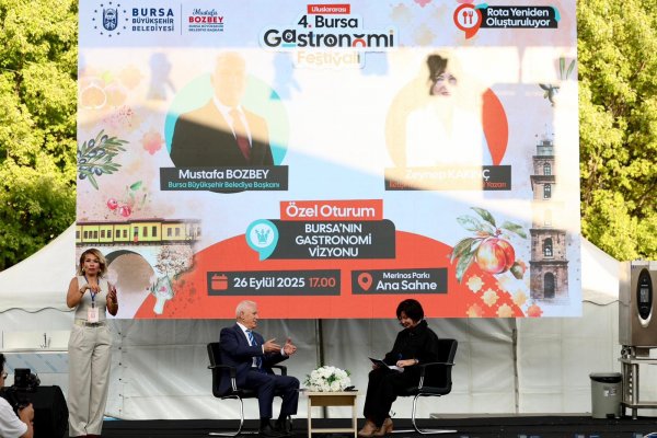 “BURSA DÜNYA GASTRONOMİ ROTASINA GİRİYOR”