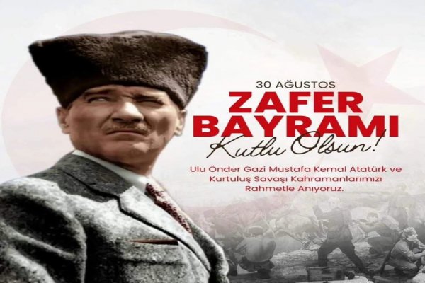 BÜYÜK ZAFERİN 102. YILDÖNÜMÜNÜ YARIN KUTLUYORUZ..