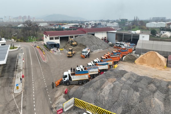 BÜYÜKŞEHİR'DE KAR ALARMI