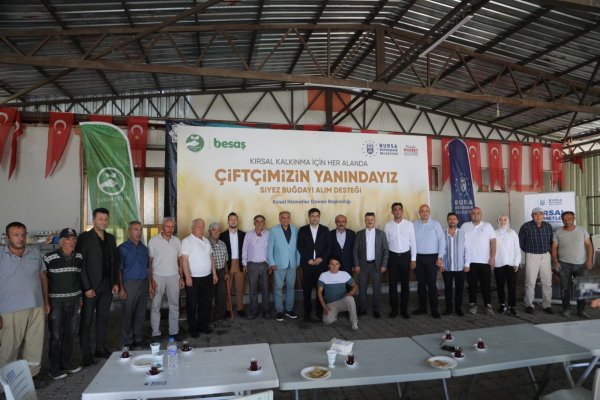 BÜYÜKŞEHİR'DEN ÇİFTÇİYE CAN SUYU