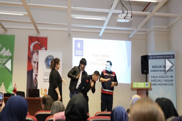Büyükşehir’den ‘Temel afet bilinci, ilkyardım ve yangın önleme’ eğitimi