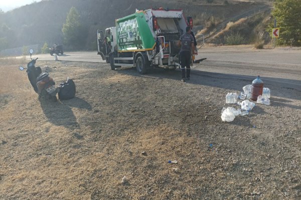 Büyükşehir’den yangın bölgelerinde çevre temizliği