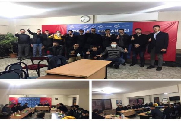 Celal Demirtaş; Gençlik Bizimle Saadete Erecek.