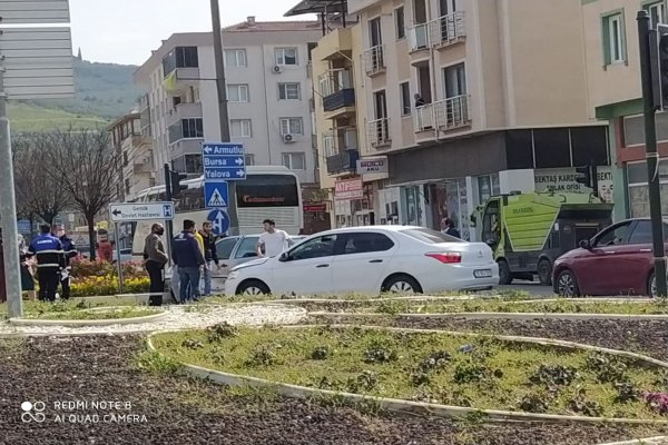 ÇEVRE YOLUNDA KAZA