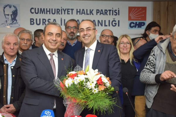 CHP BURSA’DA DEVİR TESLİM