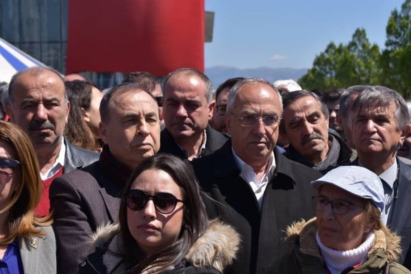 CHP Gemlik Kılıçdaroğlu’na destek için Bursa’daydı