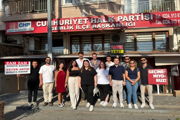 CHP Gençlik Kolu Başkanı Görkem Hüseyin Erdoğan güven tazeledi