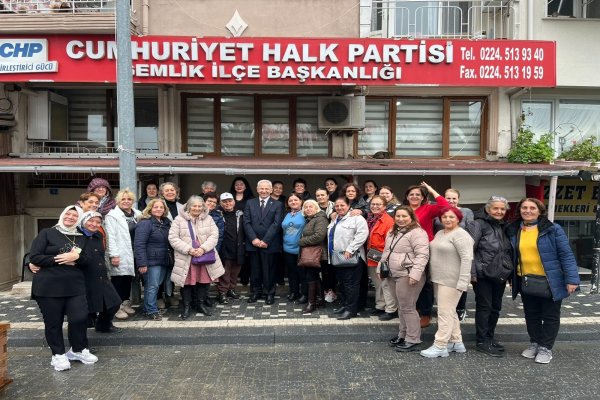 CHP’li kadınlar seçim çalışmalarına başladı