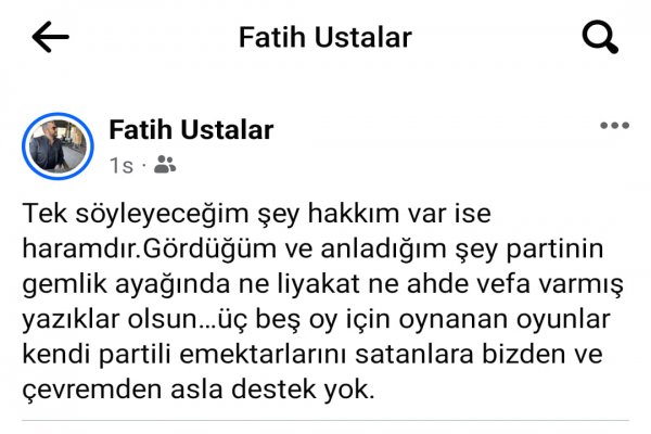 CHP MECLİS LİSTESİNE BALTA VE USTALARDAN SERT TEPKİ...