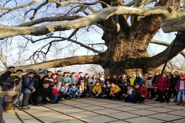 Çınar Ortaokulu öğrencileri Uludağ’da stres attı