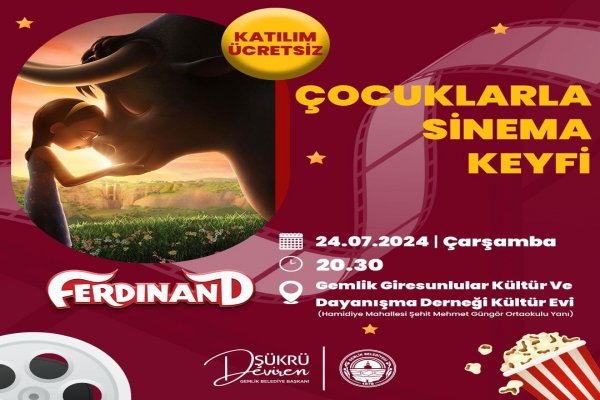 Çocuklarla Sinema Keyfi