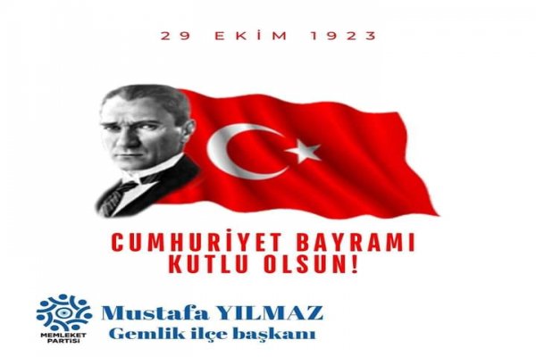 Cumhuriyet Bayramı Kutlu Olsun