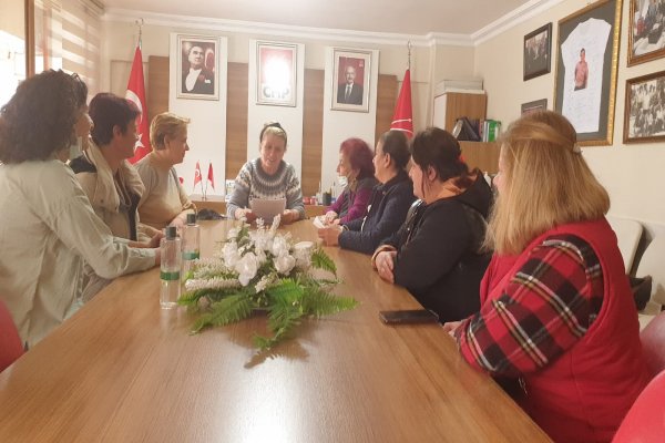 CUMHURİYET HALK PARTİSİ KADIN KOLLARI’NIN BASIN AÇIKLAMASI