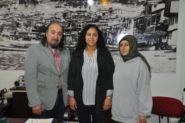 DEMİRSUBAŞI MAHALLESİ MUHTAR ADAYI SERPİL ERDEM’DEN GAZETEMİZE ZİYARET