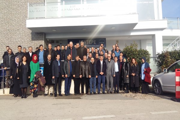 Eğitim Bir-Sen Bursa 1 Nolu Şube Başkanı Ramazan Acar Gemlik’te Eğitimcilerle Buluştu