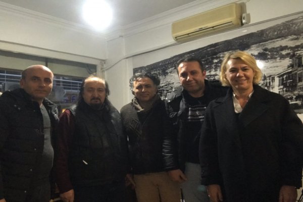 EĞİTİM-İŞ Sendikası Gemlik Temsilciliği gazetemize ziyaret