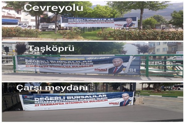 Ekrem İmamoğlu’nun pankartlarını gece yarısı kaldırdılar