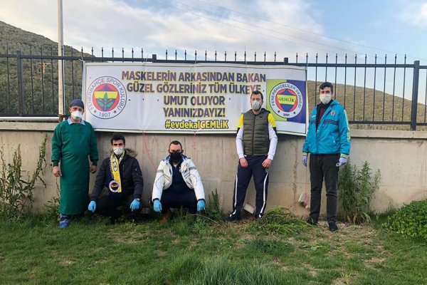 Fenerbahçeliler Derneği'nden sağlık çalışanlarına teşekkür