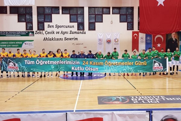 GEMLİK BASKETBOL BOSSANA ŞANS VERMEDİ